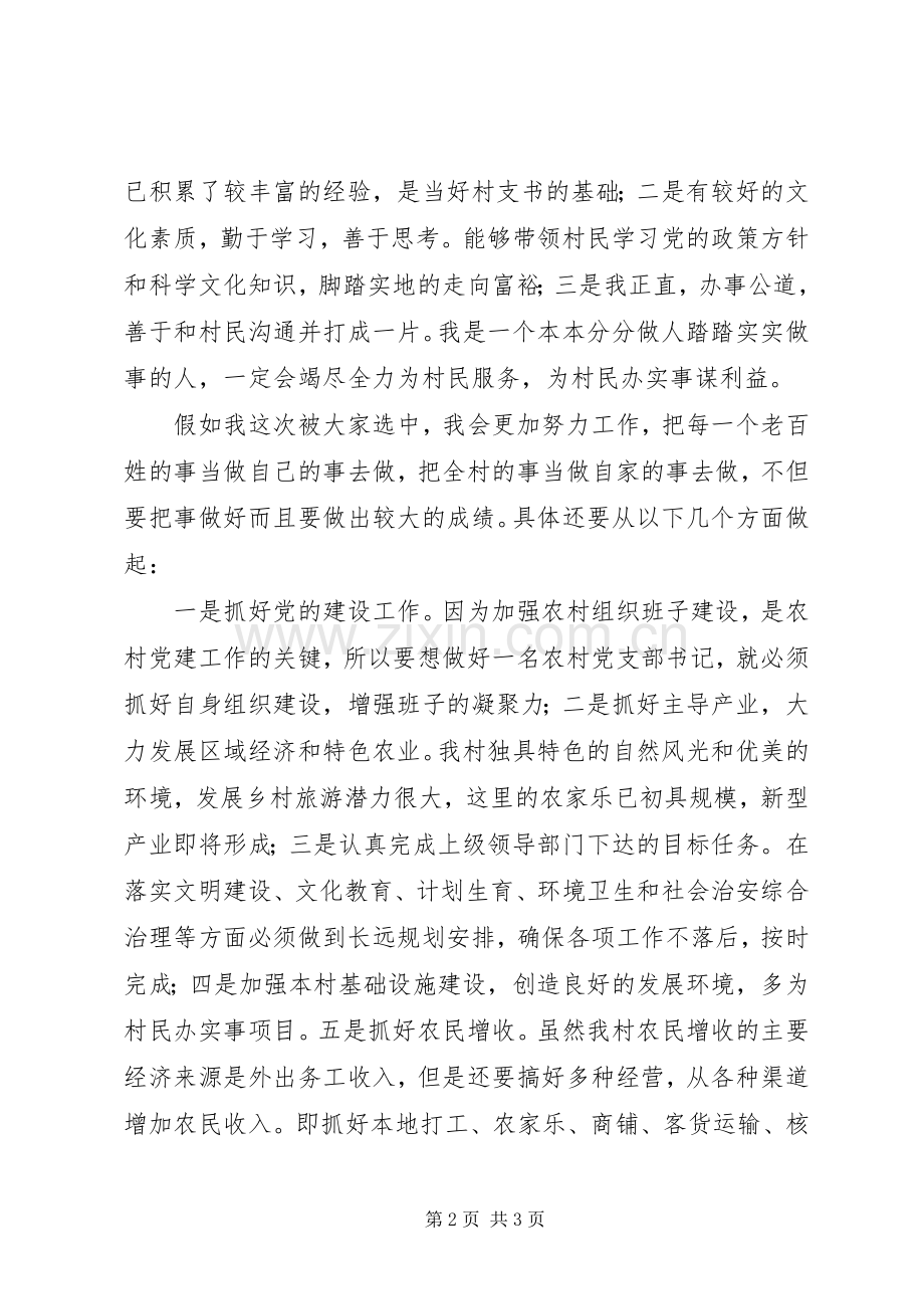 村党支部书记竞选演讲稿范文.docx_第2页