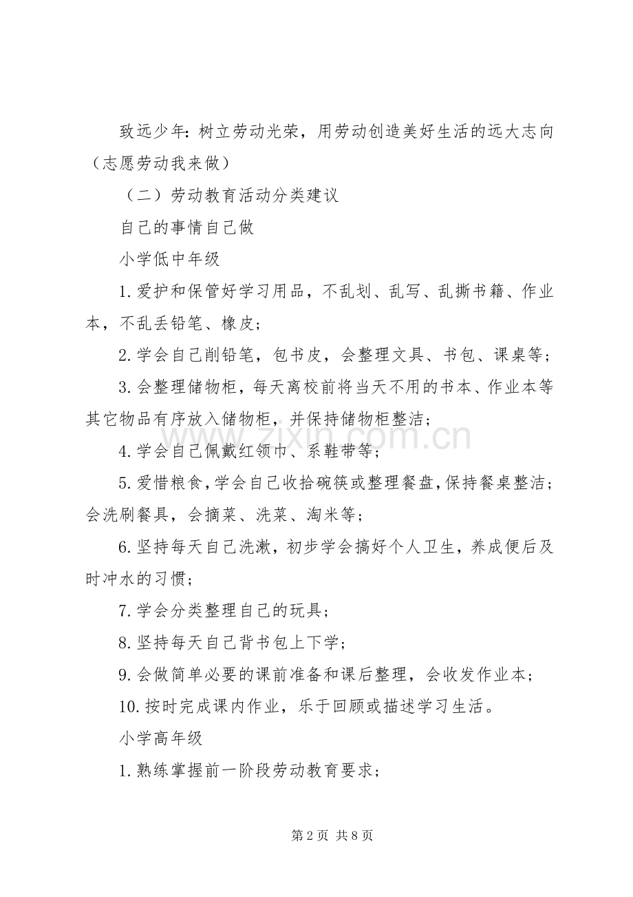 关于实施劳动教育措施方案.docx_第2页