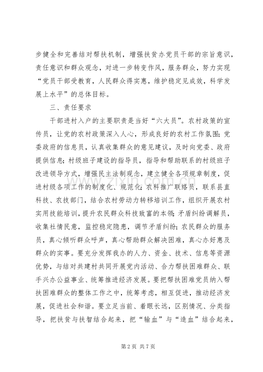 扶贫办开展四联四帮活动的方案.docx_第2页