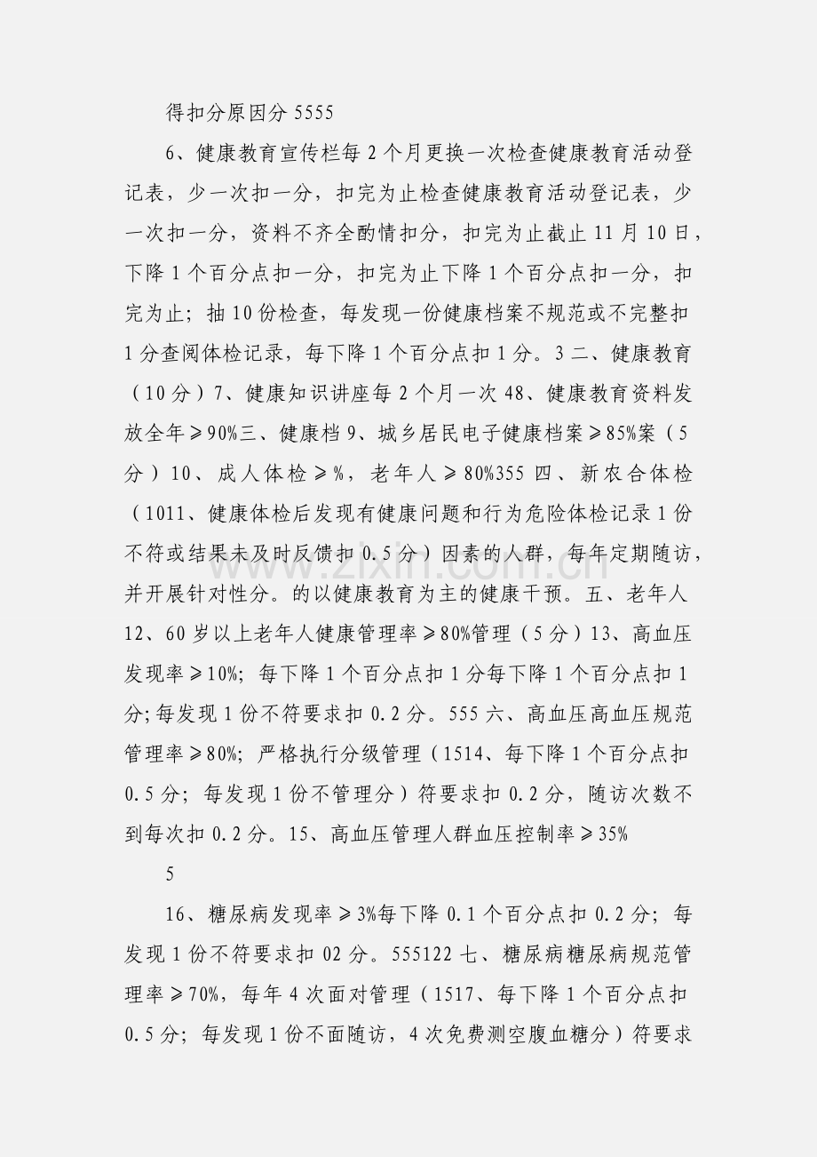 201_年 街道社区责任医生考核细则.docx_第2页