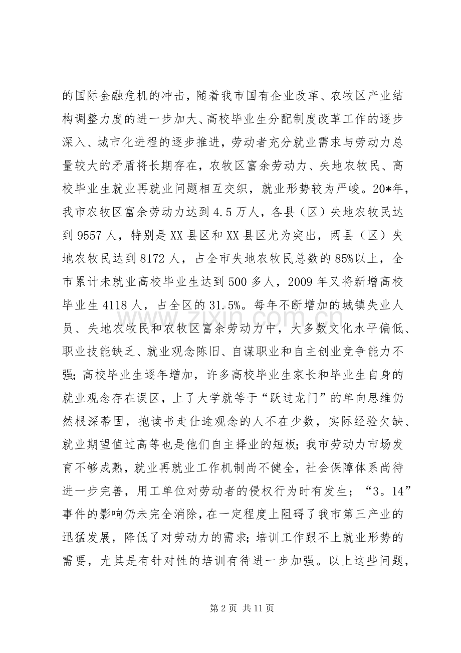 就业工作会议发言稿（市）.docx_第2页
