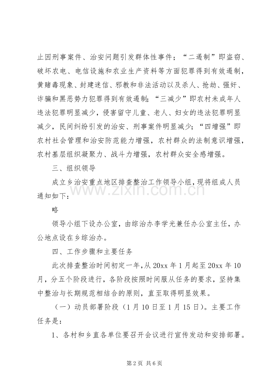 治安重点地区排查整治工作实施方案.docx_第2页