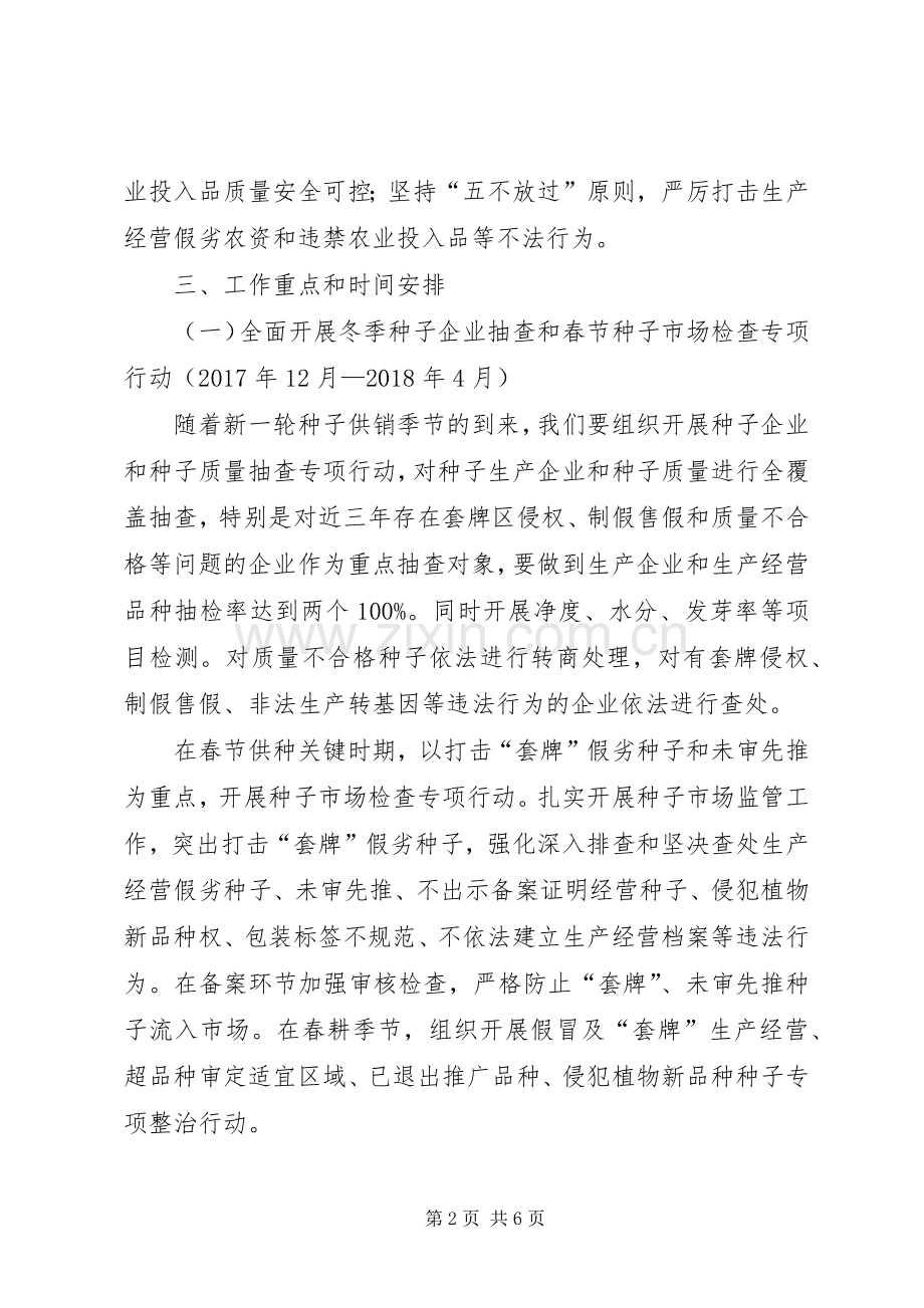 农资打假和监管活动实施方案.docx_第2页