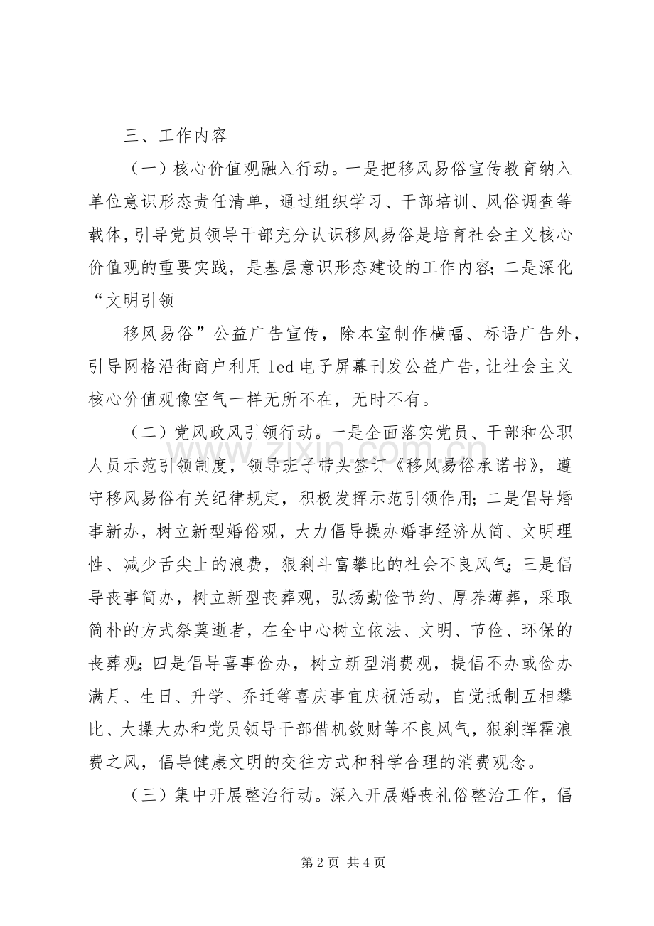 XX区社保中心关于推进移风易俗工作的方案.docx_第2页