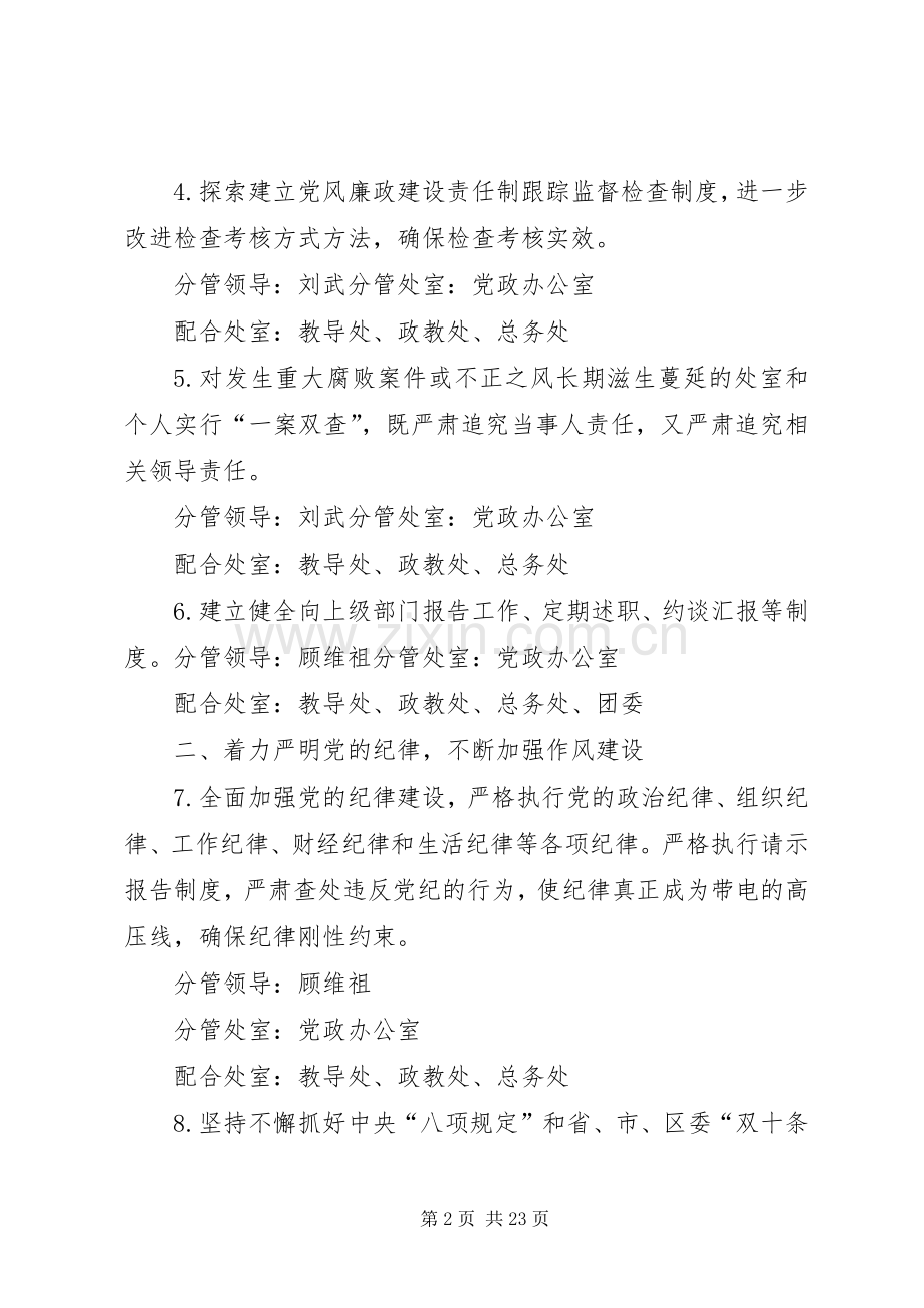 反腐败工作任务分工实施方案..docx_第2页