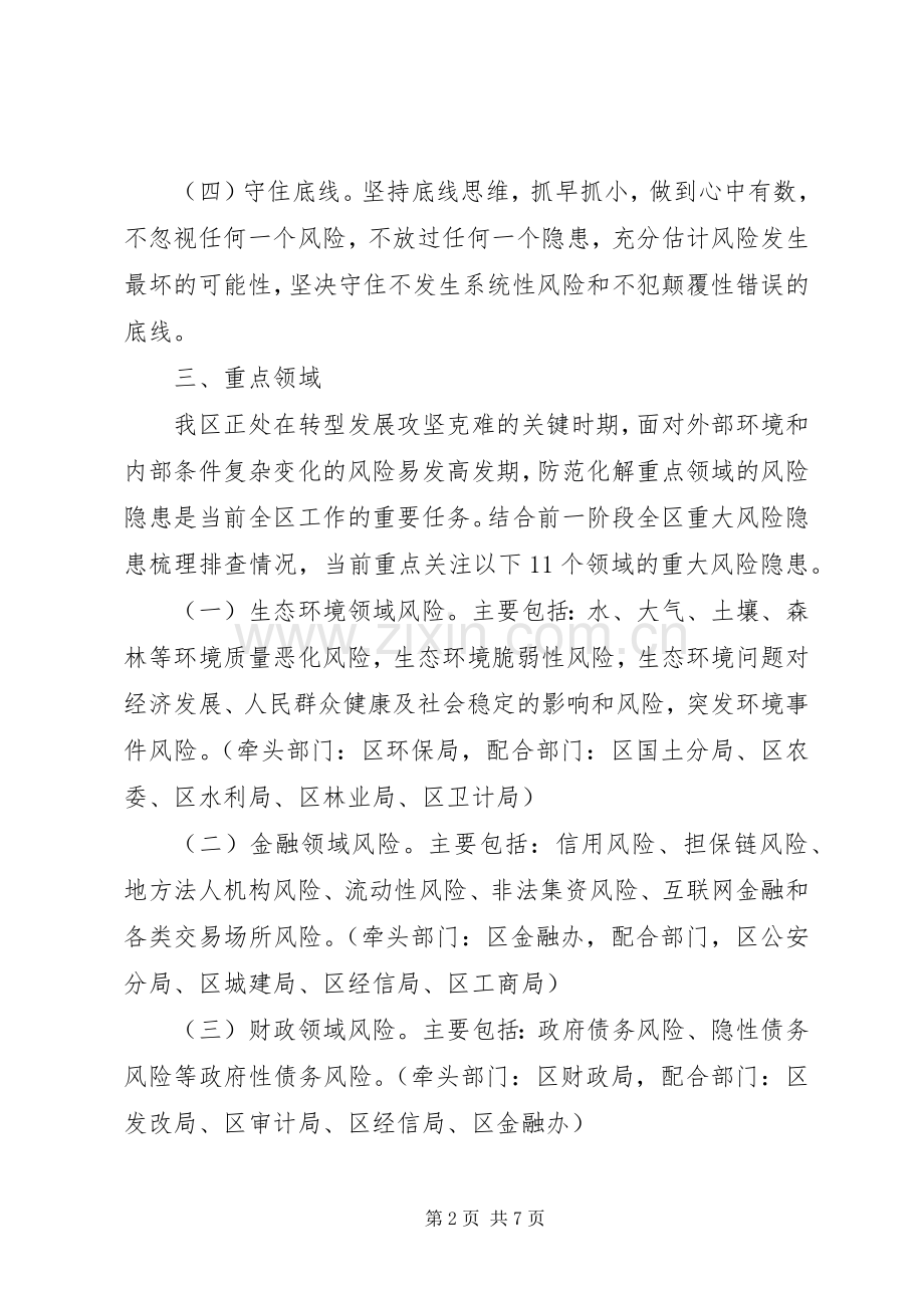 防范化解重大风险隐患工作方案.docx_第2页