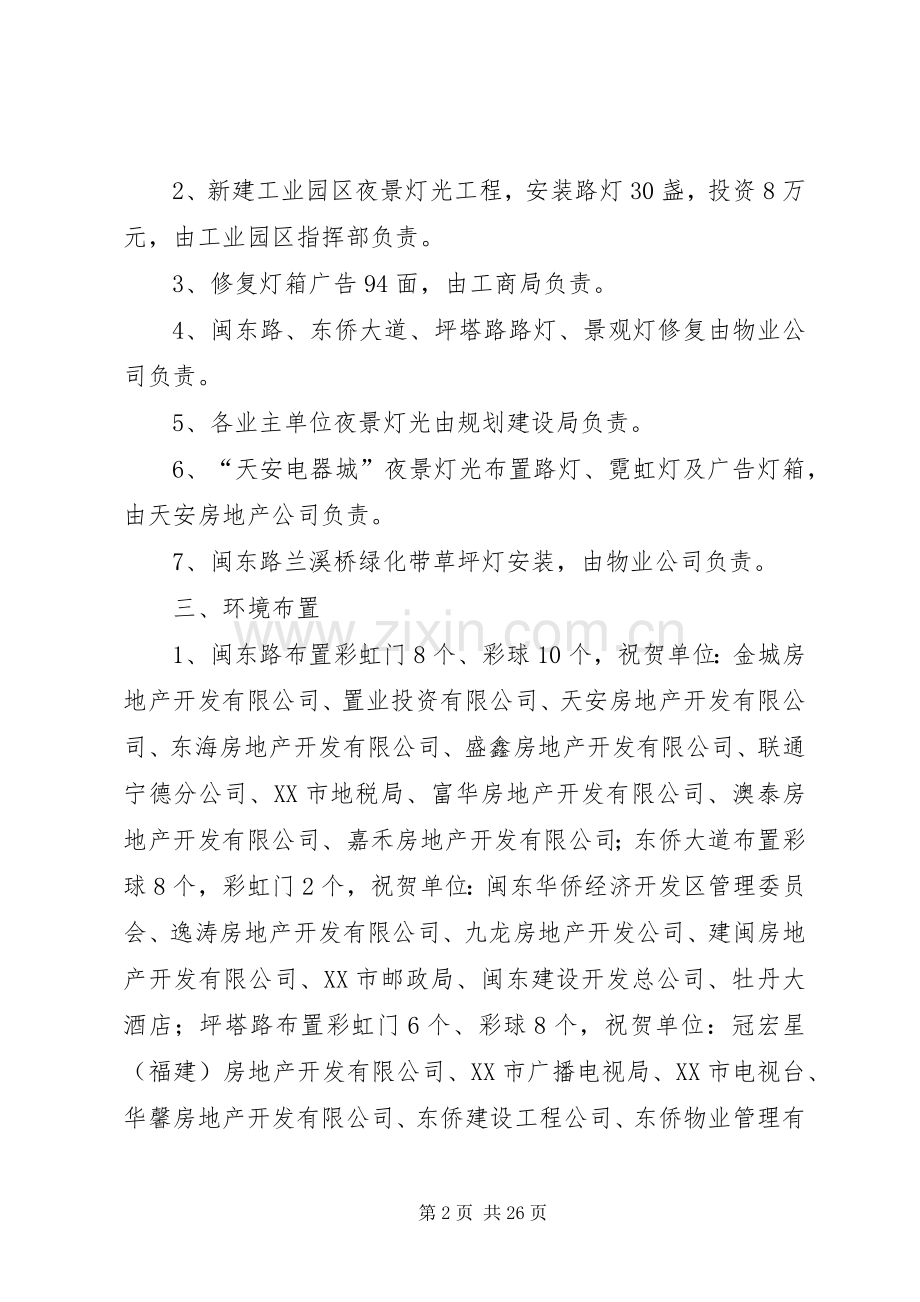 关于招商节环境整治及环境布置实施方案.docx_第2页