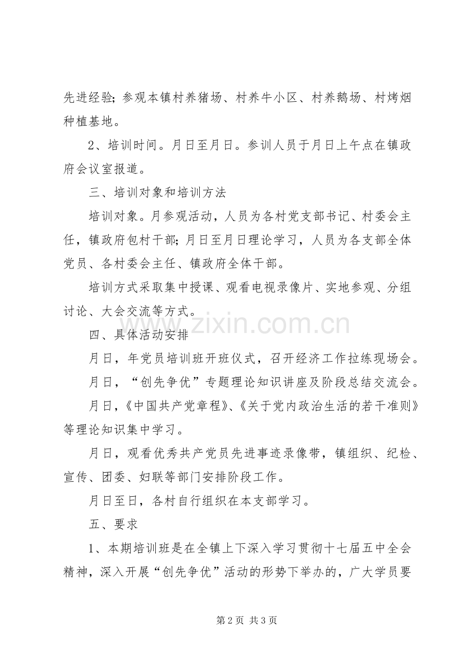 城乡党员培训实施方案.docx_第2页