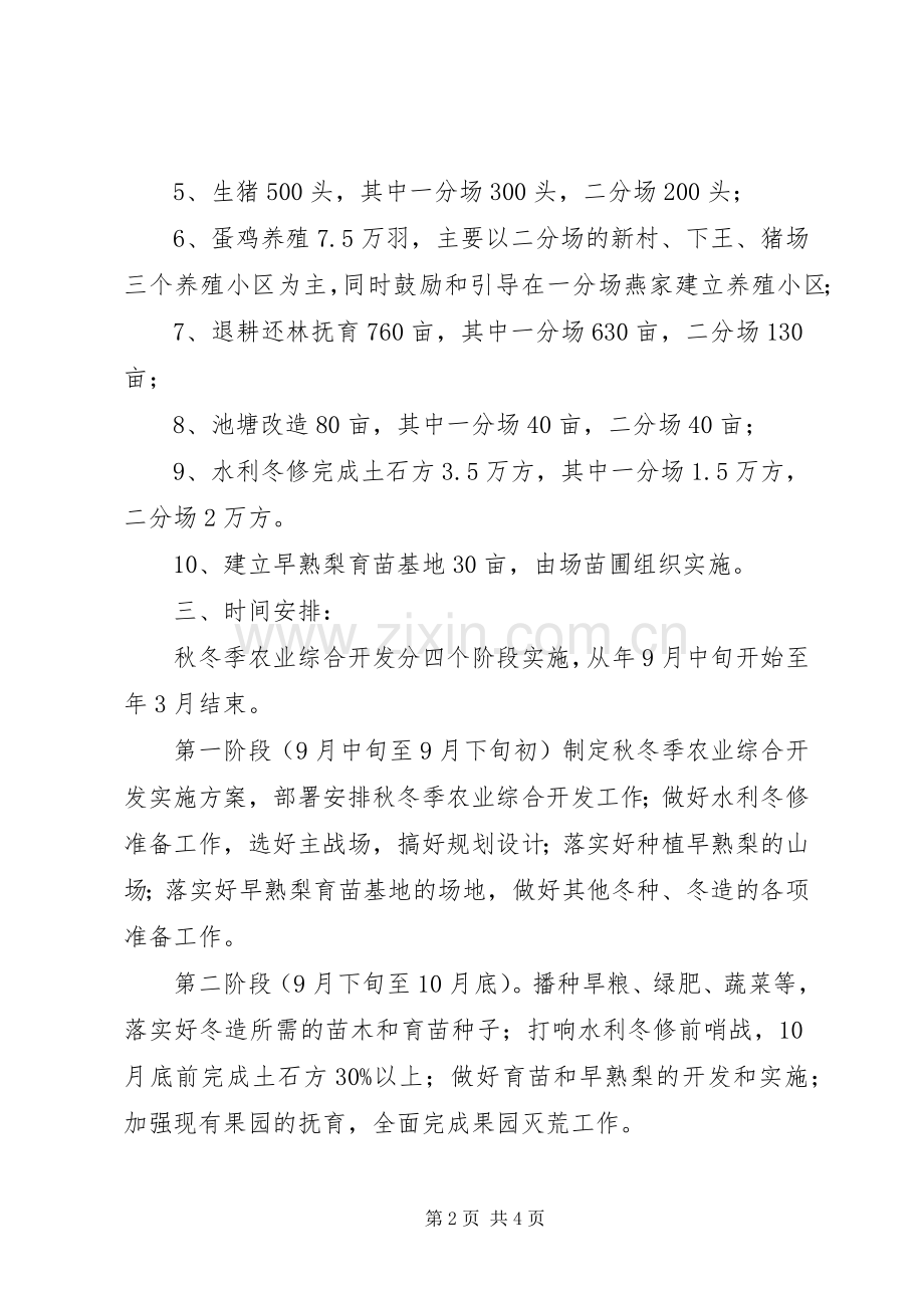 秋冬季农业综合开发实施方案.docx_第2页