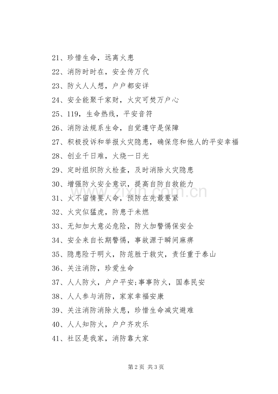 寺院消防安全标语.docx_第2页