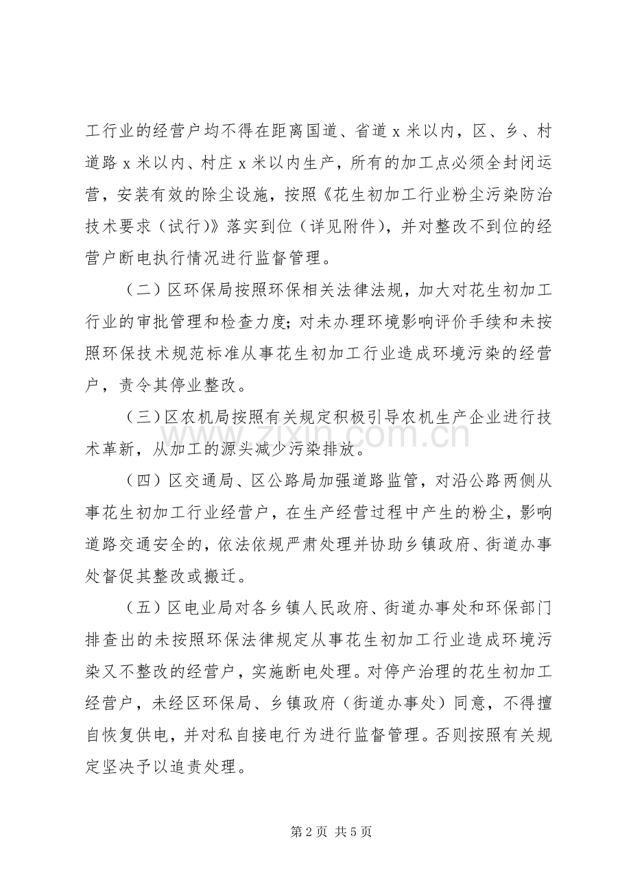 县区花生初加工行业粉尘污染治理方案.docx_第2页