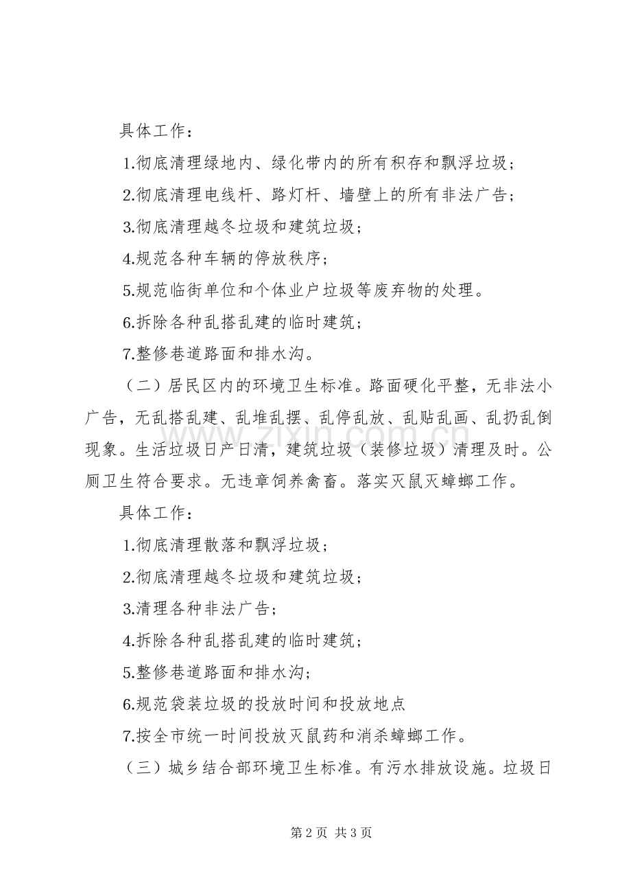 XX年第28个爱国卫生月主题活动实施方案.docx_第2页