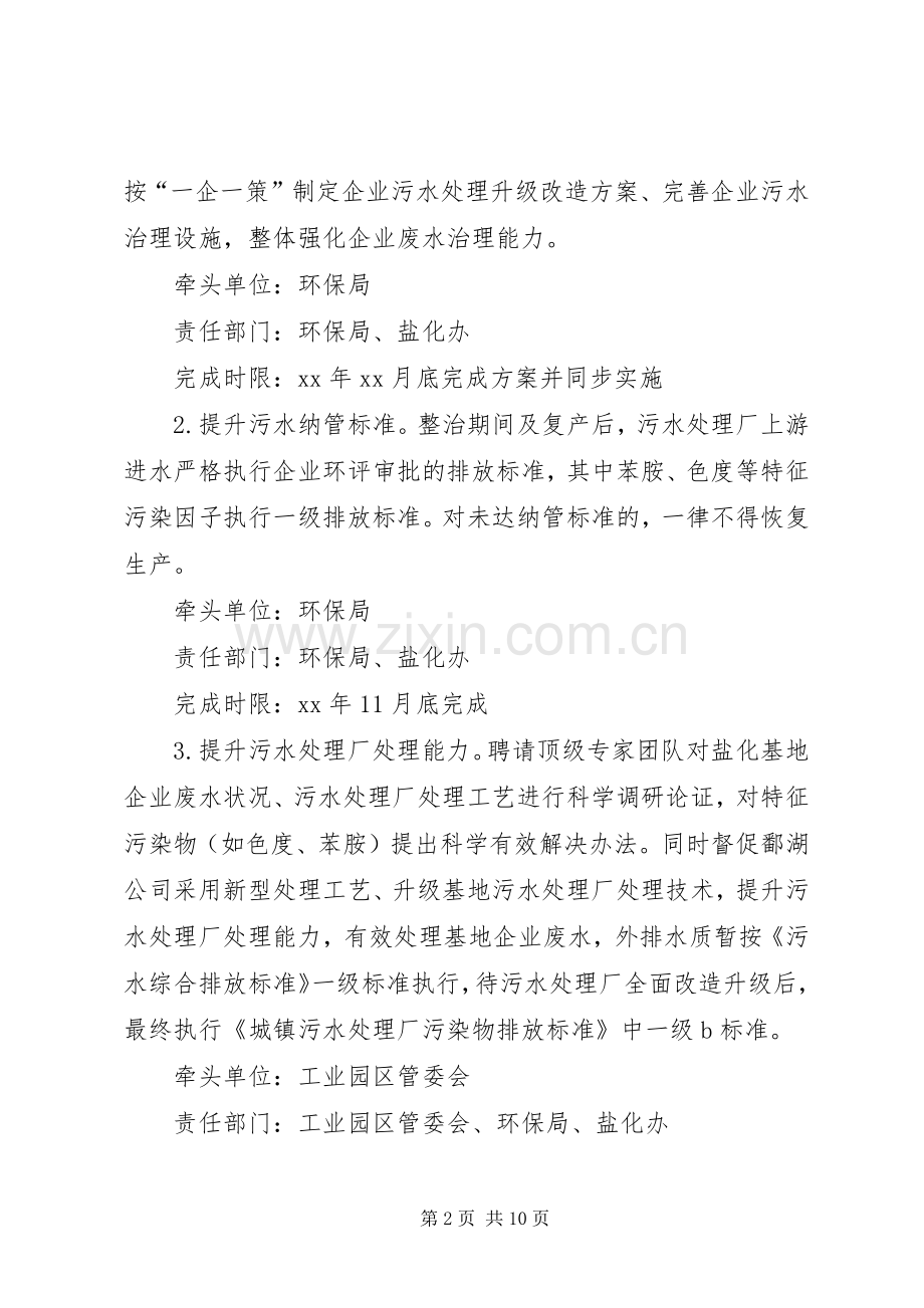 盐化基地环境污染整治实施方案.docx_第2页