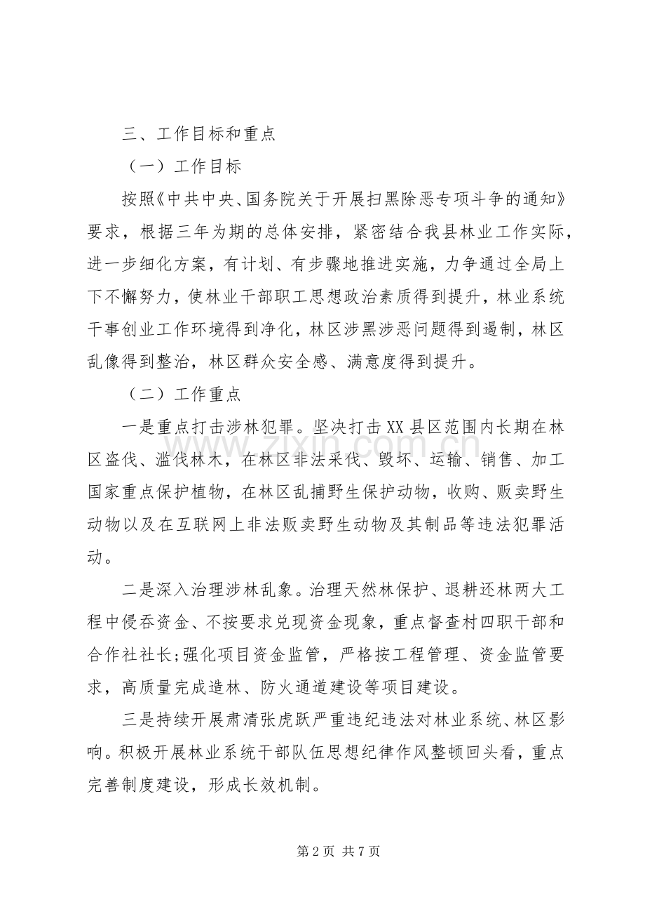 开展扫黑除恶专项斗争工作实施方案.docx_第2页