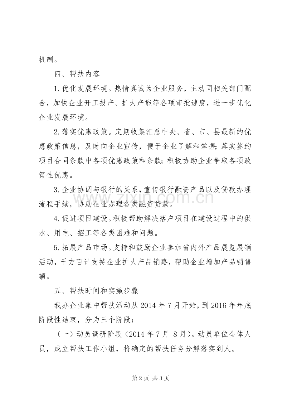 商管办帮扶企业工作实施方案.docx_第2页