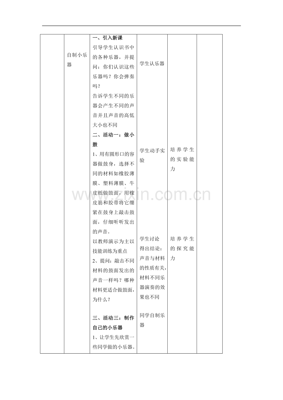 《5-自制小乐器》教案.doc_第2页