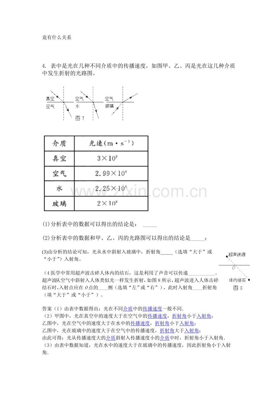 光的折射实验专题.doc_第2页