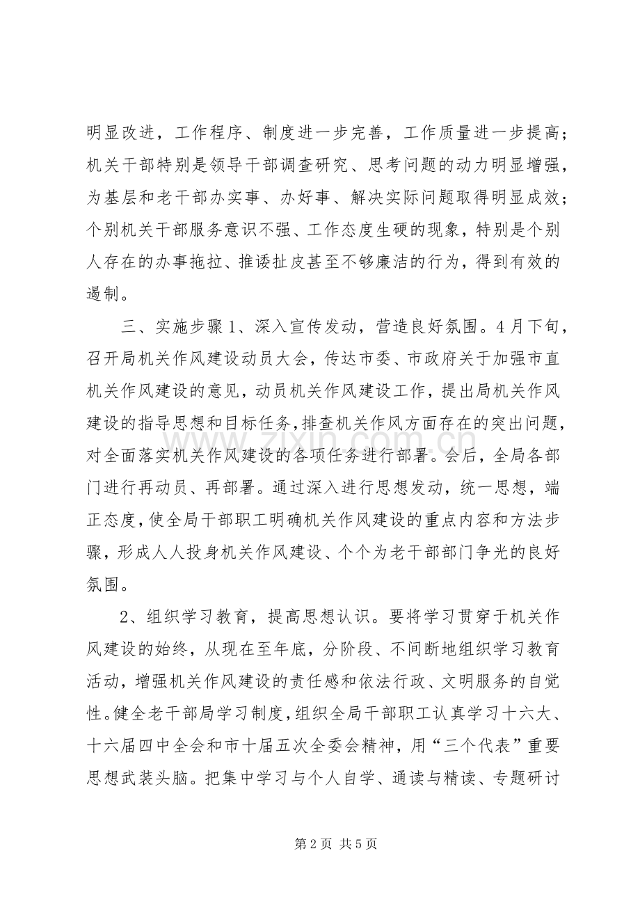 老干部局作风建设方案.docx_第2页