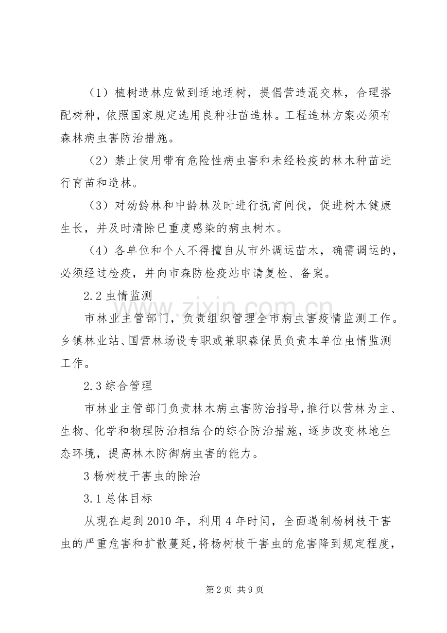 杨树枝干害虫应急预案.docx_第2页