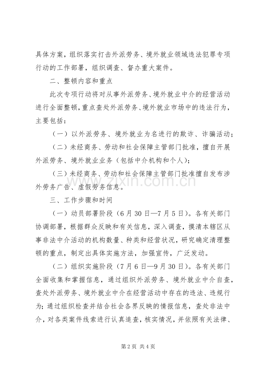 市劳务经营整顿实施方案.docx_第2页