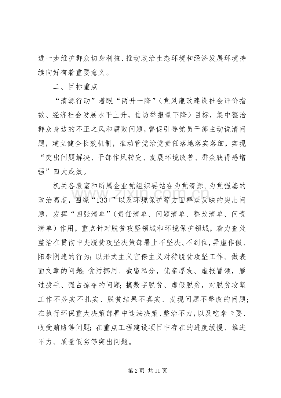 县国资系统整治不正之风和腐败问题的方案.docx_第2页