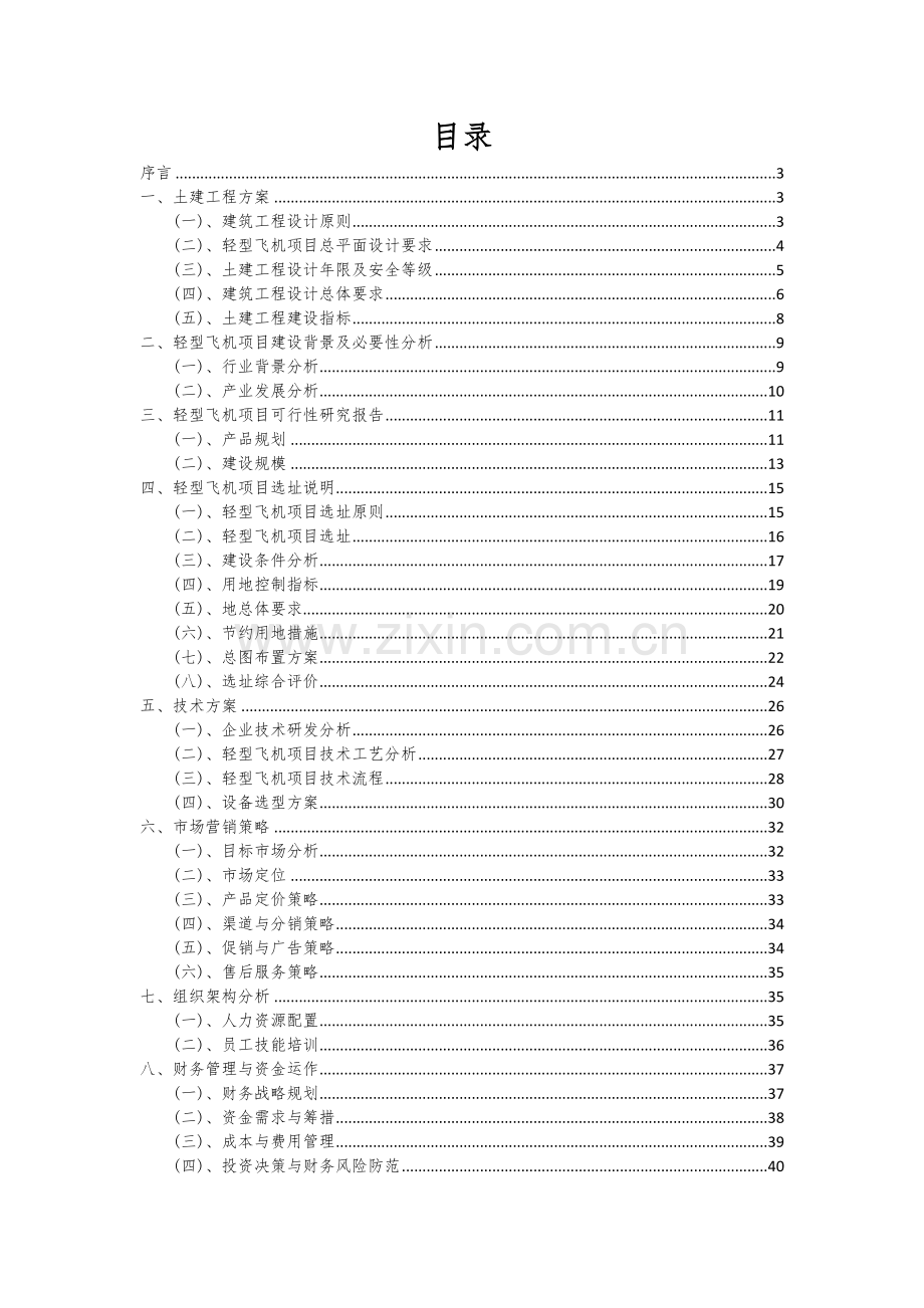 轻型飞机项目可行性分析报告.docx_第2页