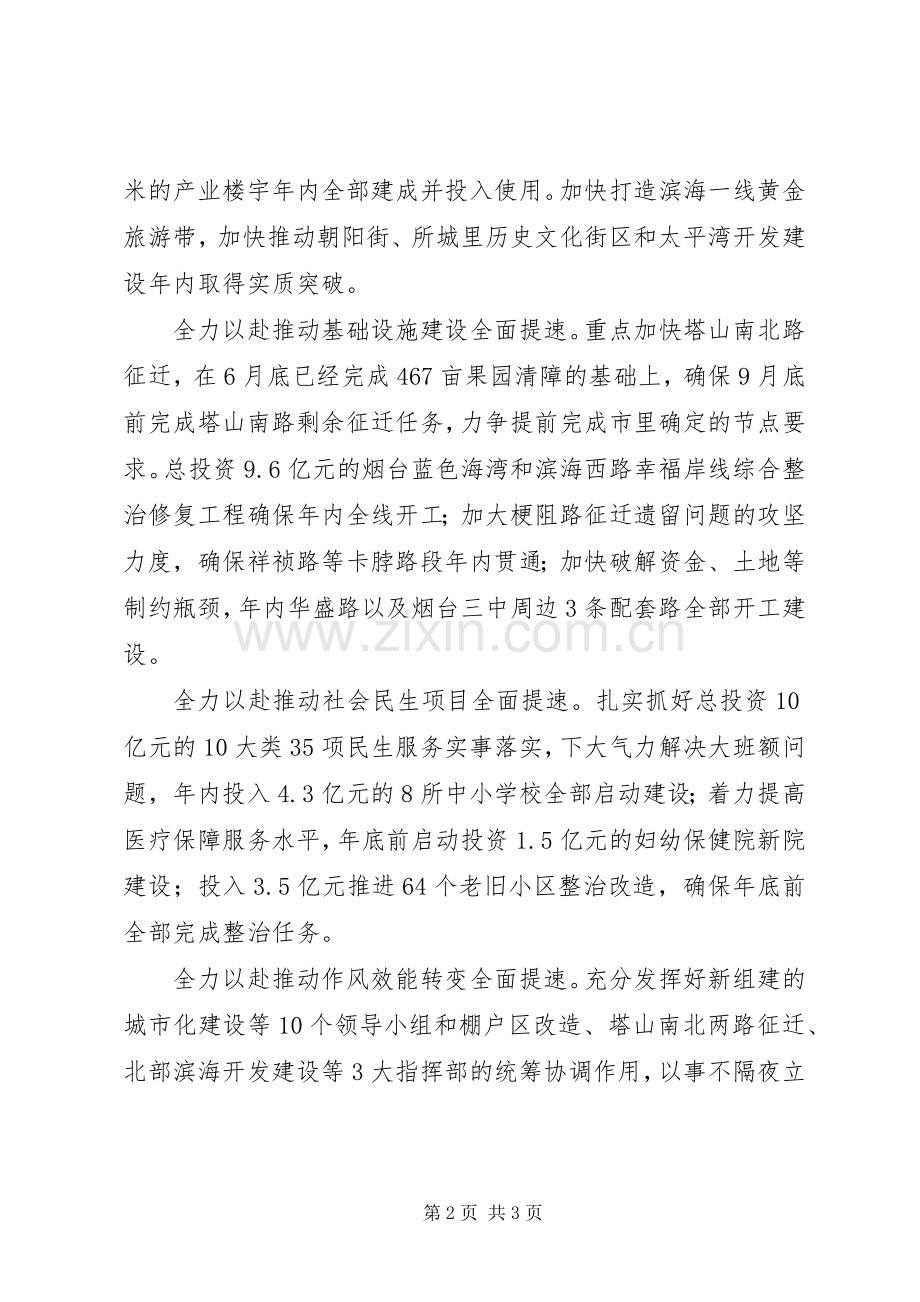 六个方面重点工作表态发言稿.docx_第2页