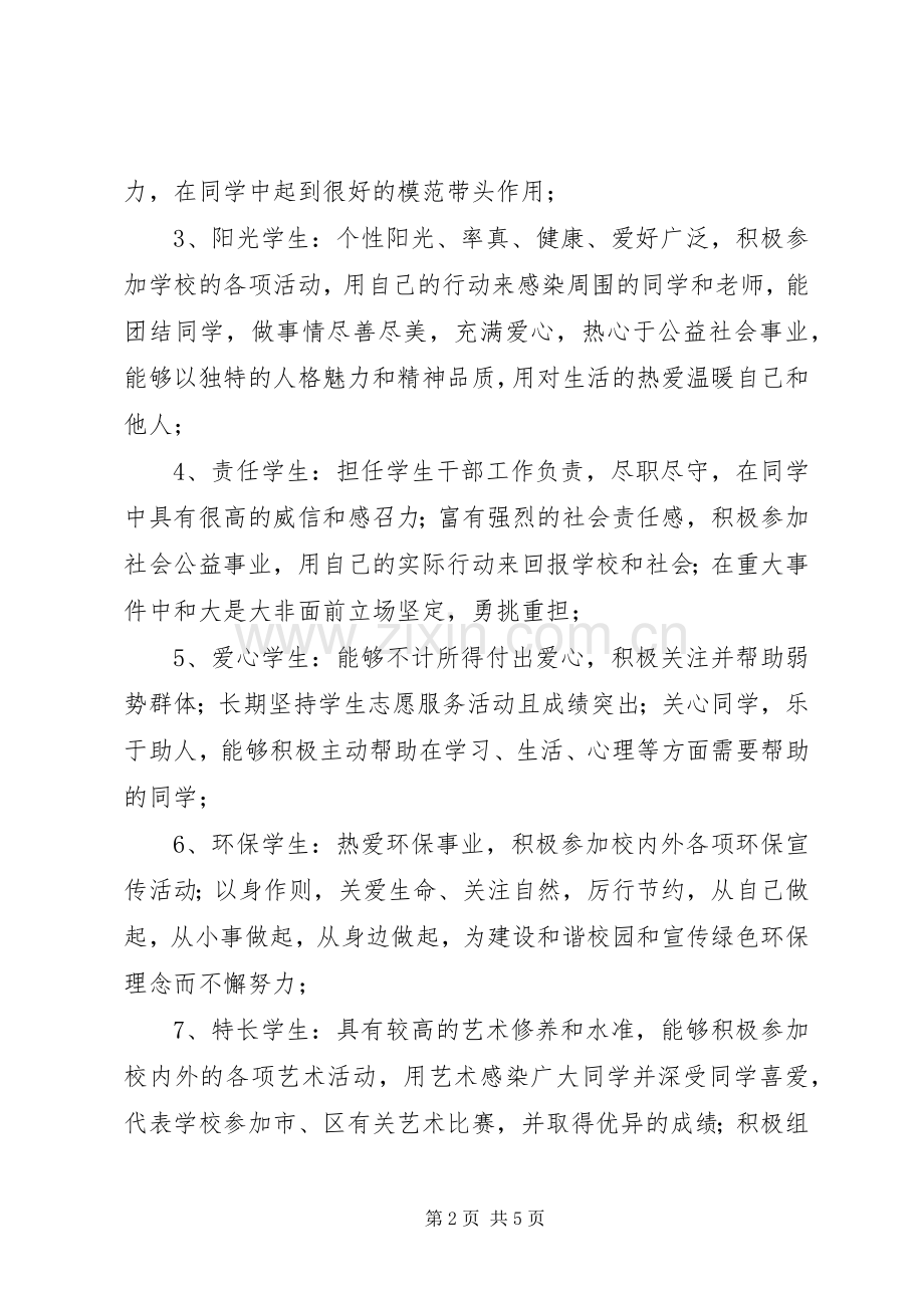 南济七中“感动校园人物”评选实施方案.docx_第2页
