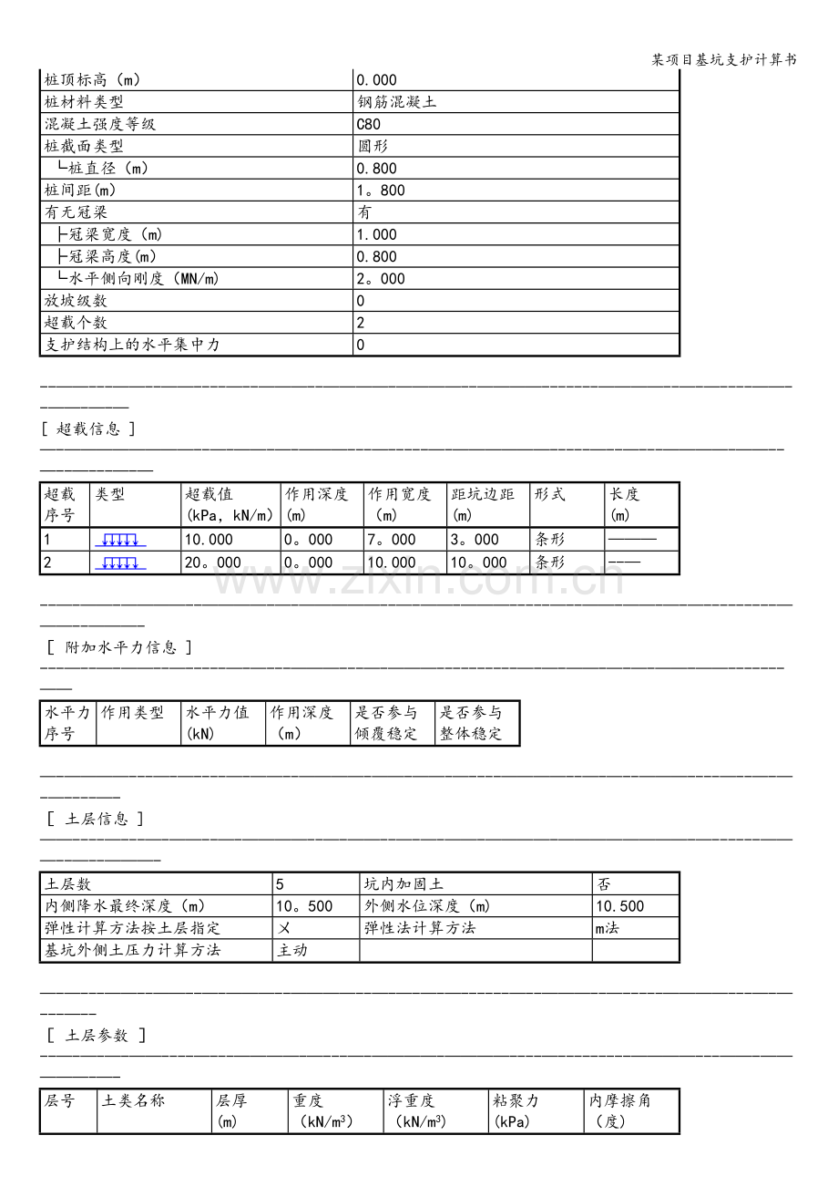 某项目基坑支护计算书.doc_第2页