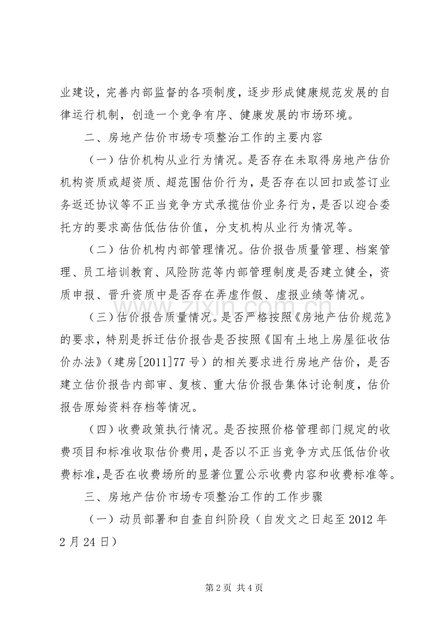 房管局估价市场工作实施方案.docx_第2页