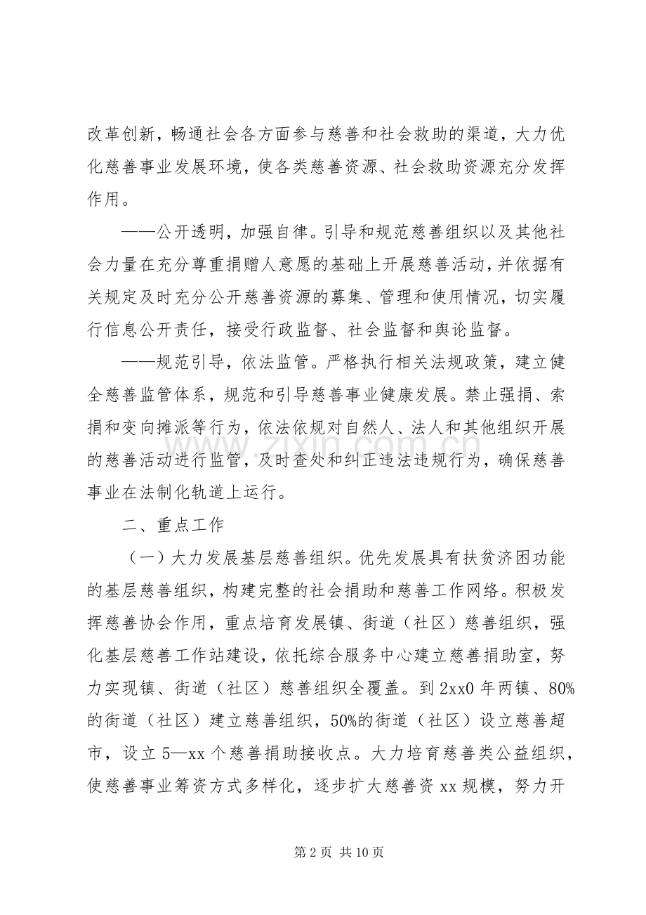 促进慈善事业健康发展方案.docx_第2页