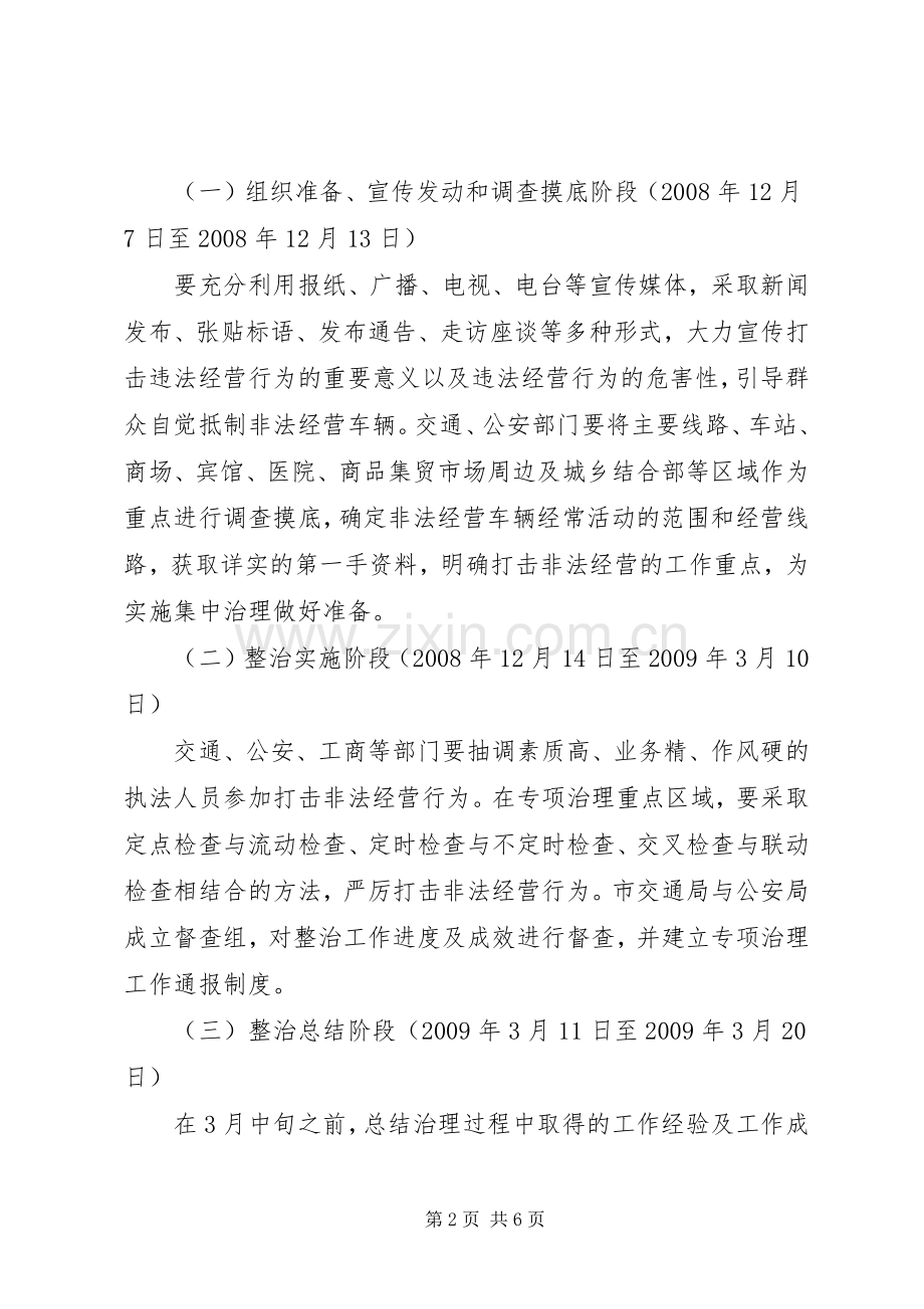 出租汽车市场环境整治工作方案.docx_第2页