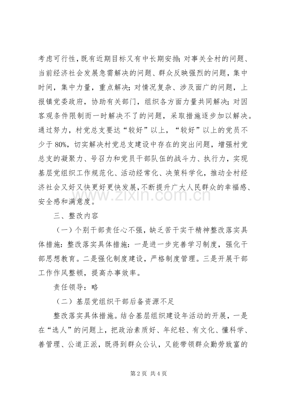 村党总支基层组织建设整改落实实施方案.docx_第2页