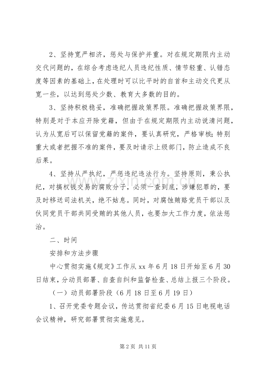 学习严禁谋取不正当利益规定实施方案.docx_第2页
