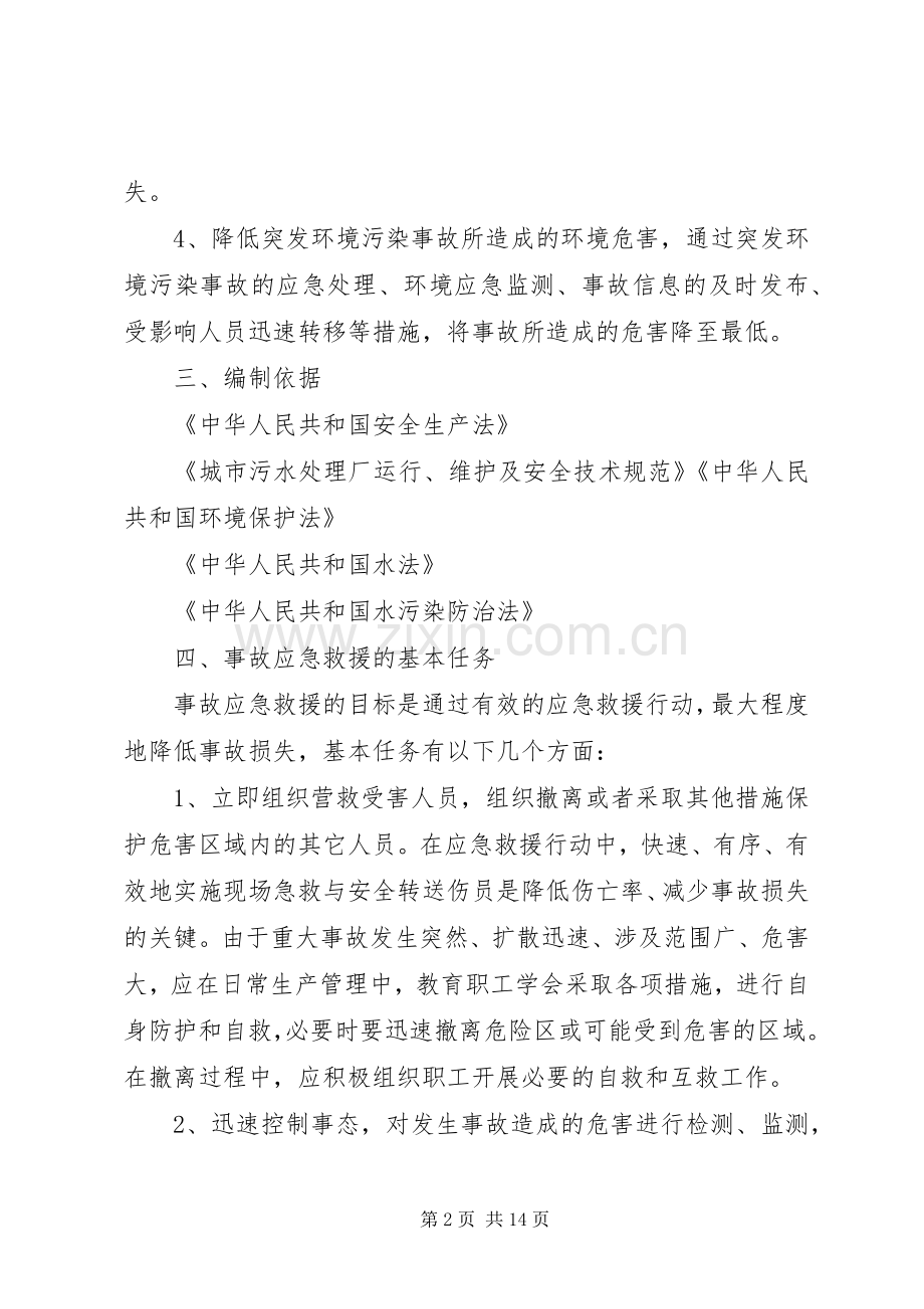 市政污水厂应急预案.docx_第2页
