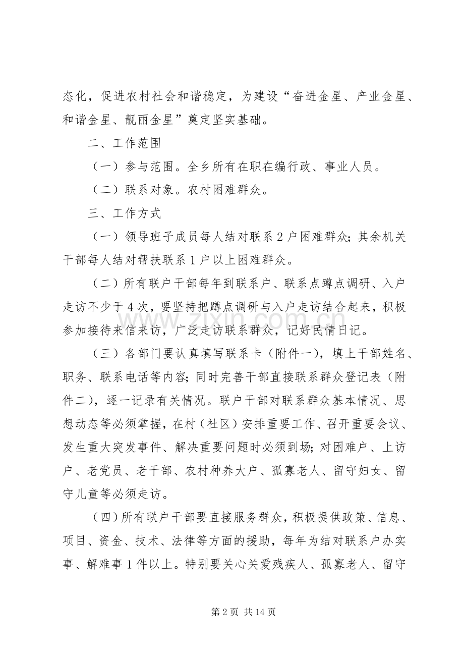 金星乡挂包帮活动方案.docx_第2页
