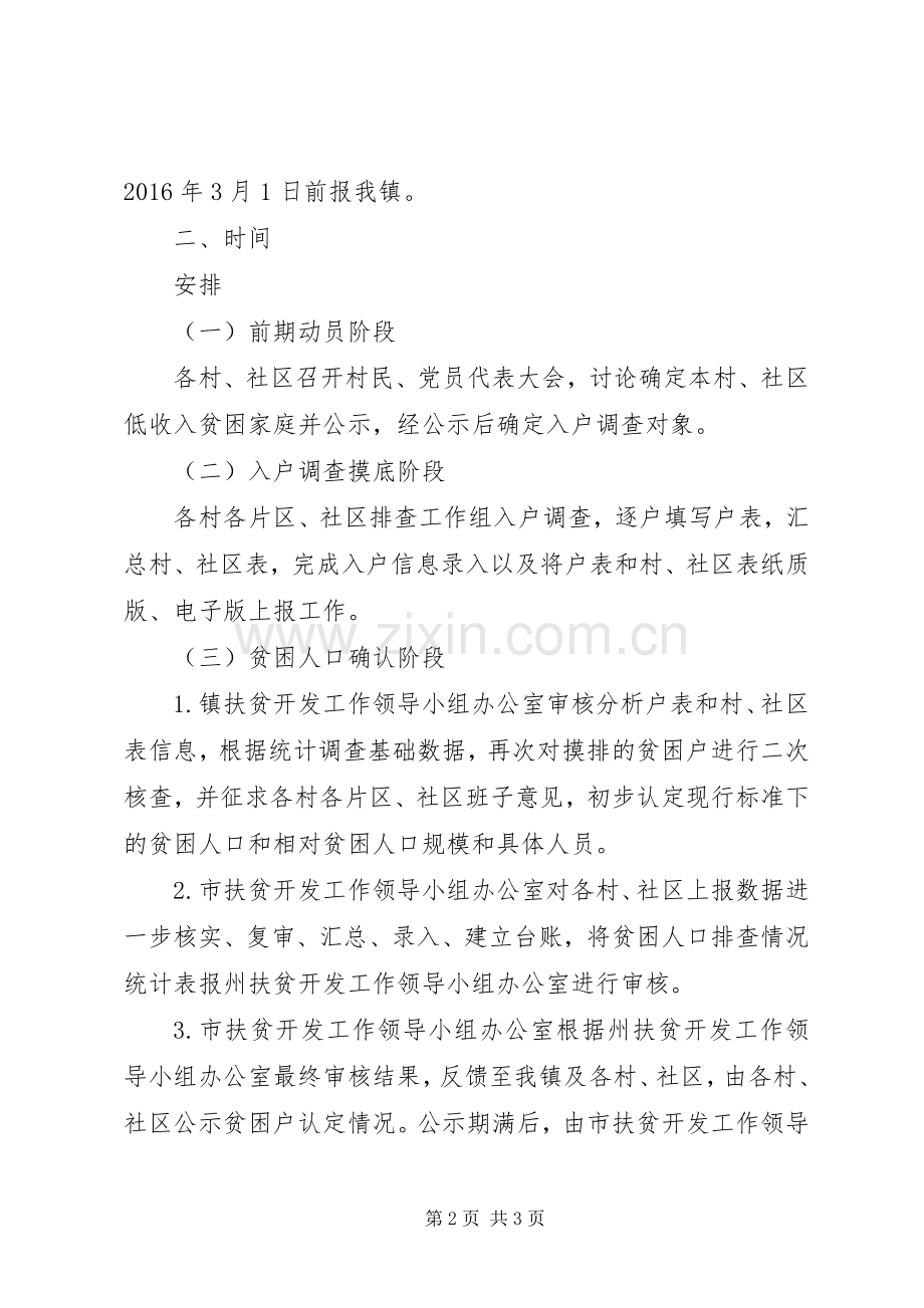 乡镇贫困人口精准识别工作实施方案.docx_第2页