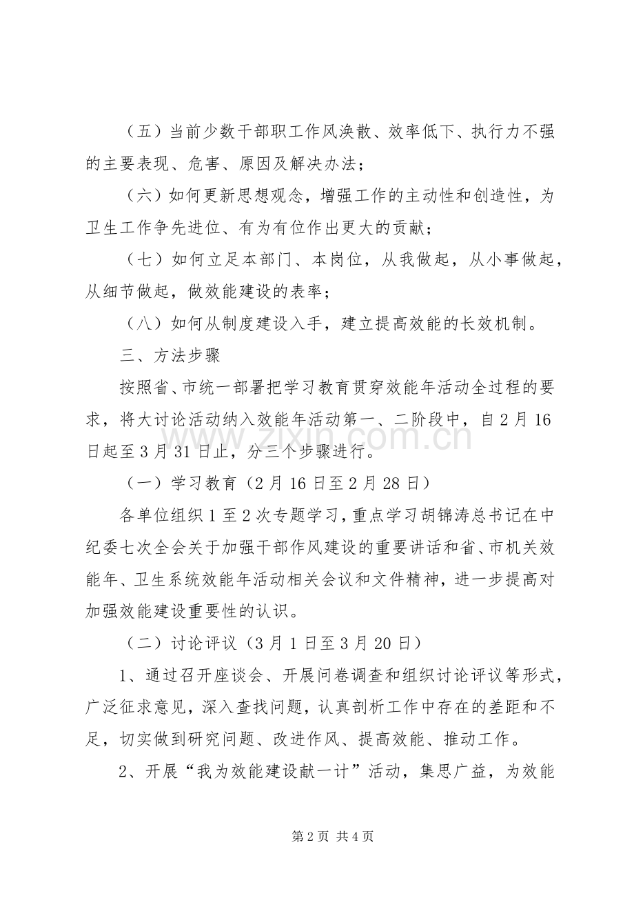 市卫生厅大讨论活动方案.docx_第2页