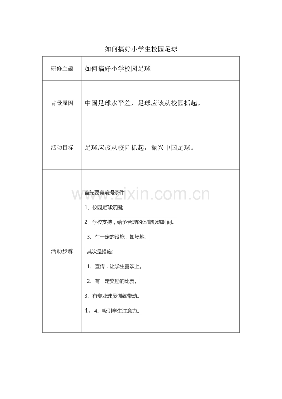 如何搞好小学校园足球.docx_第1页