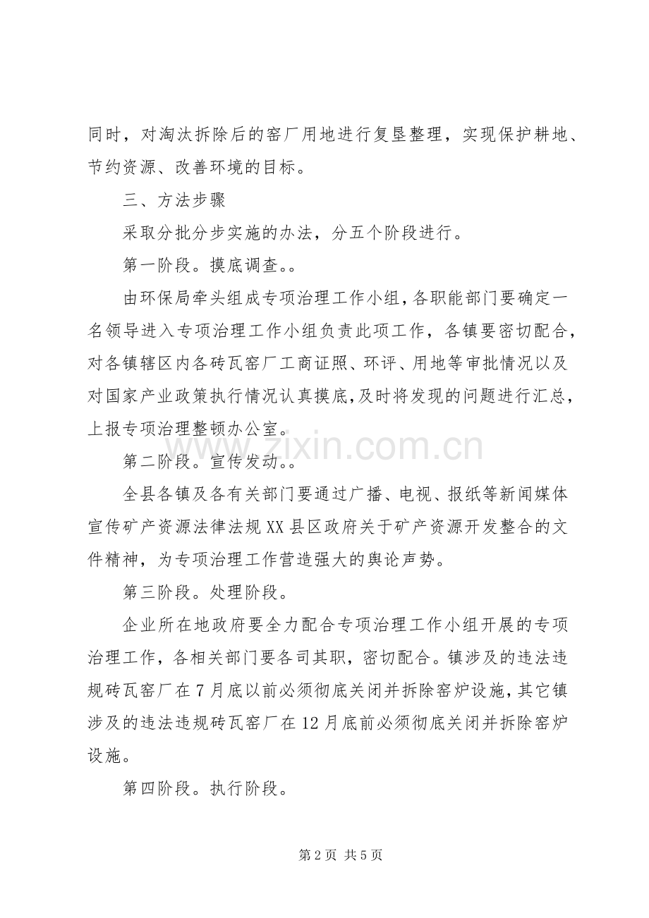 县违规砖瓦生产治理实施方案.docx_第2页