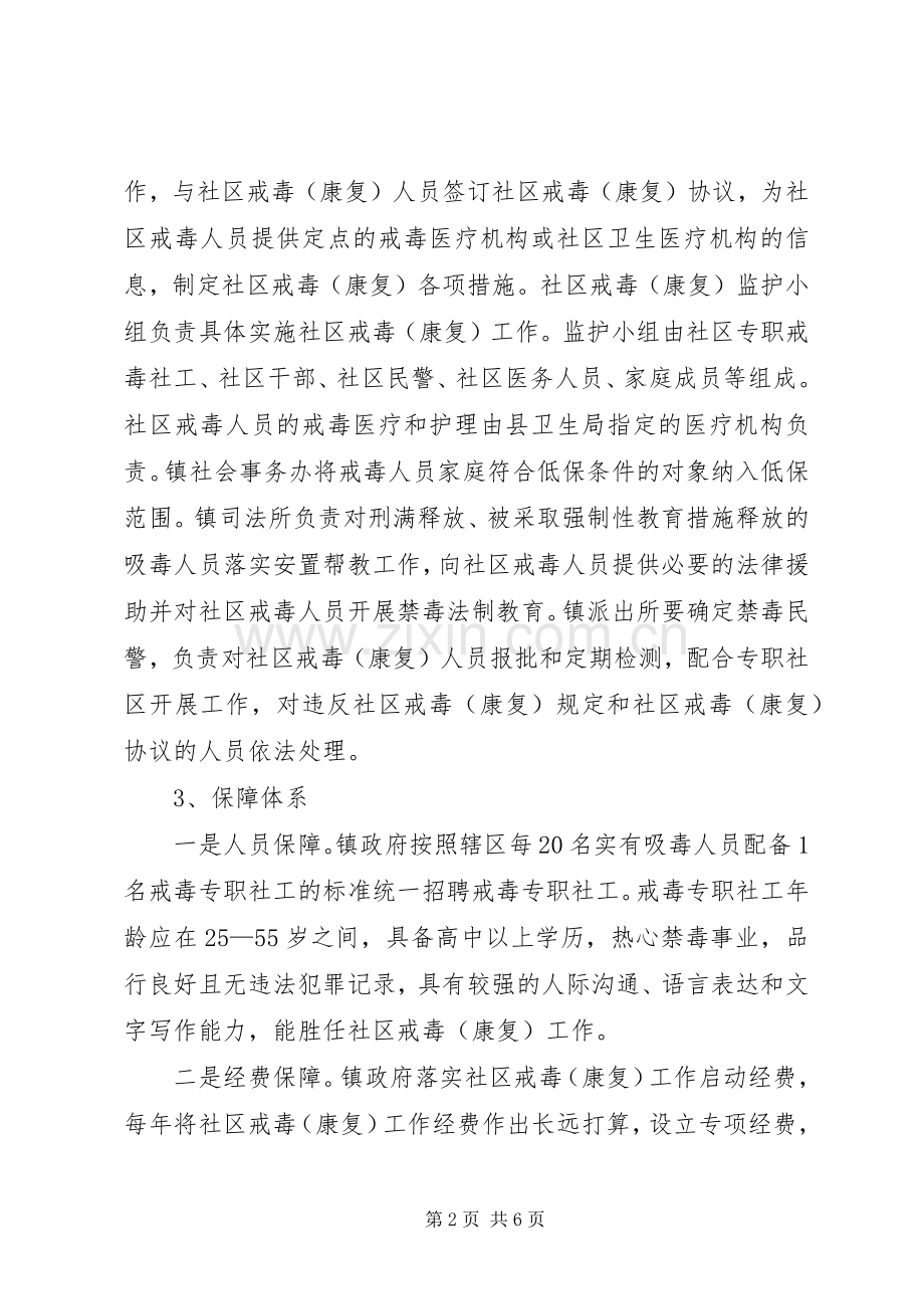 正规的戒毒治疗实施方案 .docx_第2页