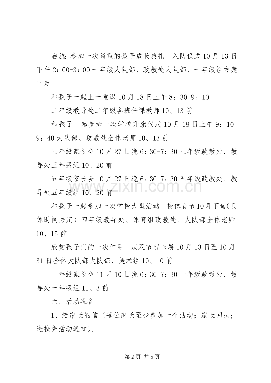 河盱小学“家长开放月(教育共同体开放月)”活动实施方案.docx_第2页