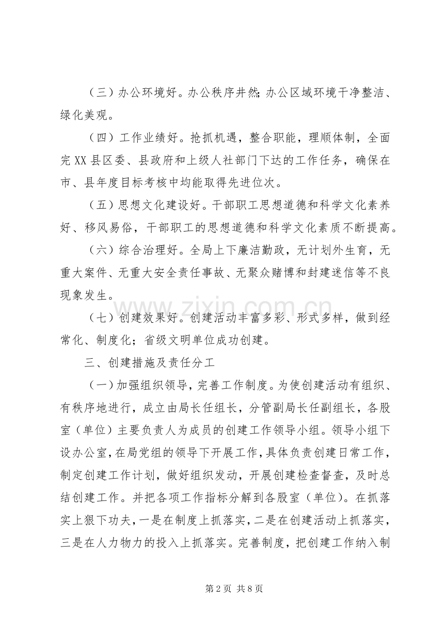 人社局创建省级精神文明单位方案.docx_第2页