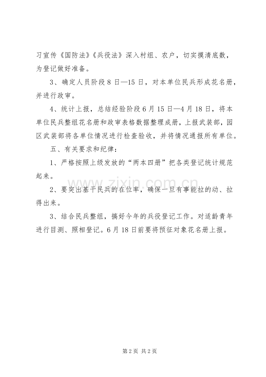 XX年民兵整组工作实施方案.docx_第2页