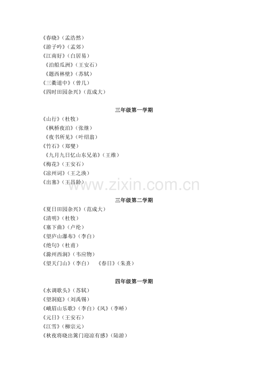 连云港市小学阅读工程诵读、阅读篇目.doc_第2页
