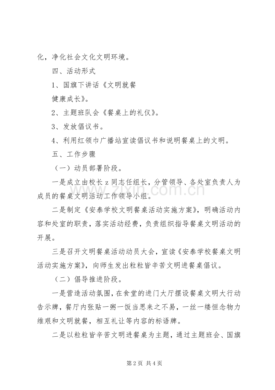 学校“文明餐桌”行动方案.docx_第2页