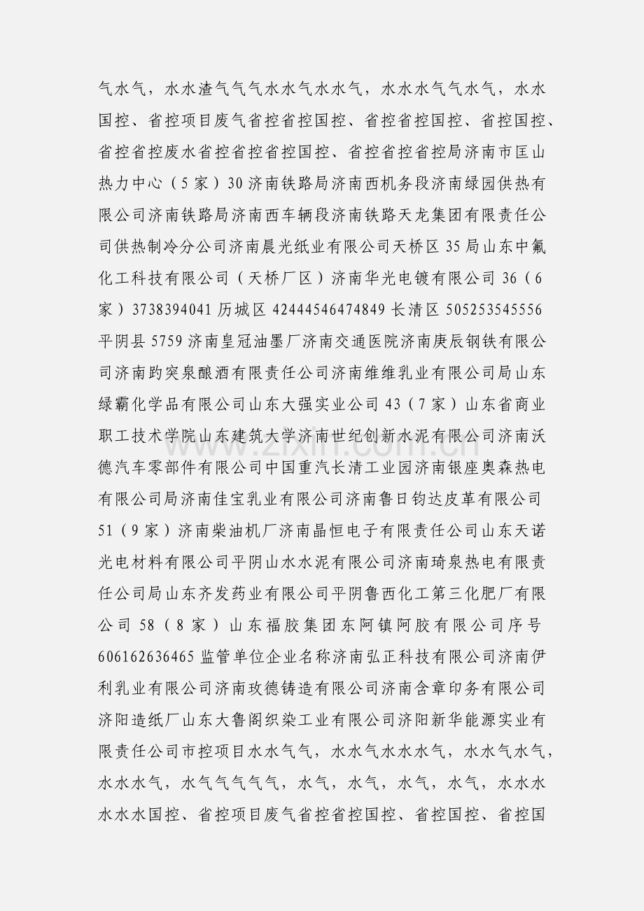 济南市市控重点企业.docx_第2页