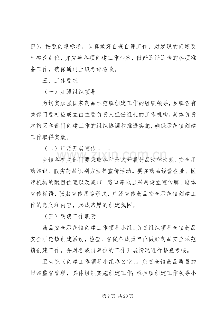 药品安全示范镇工作方案.docx_第2页