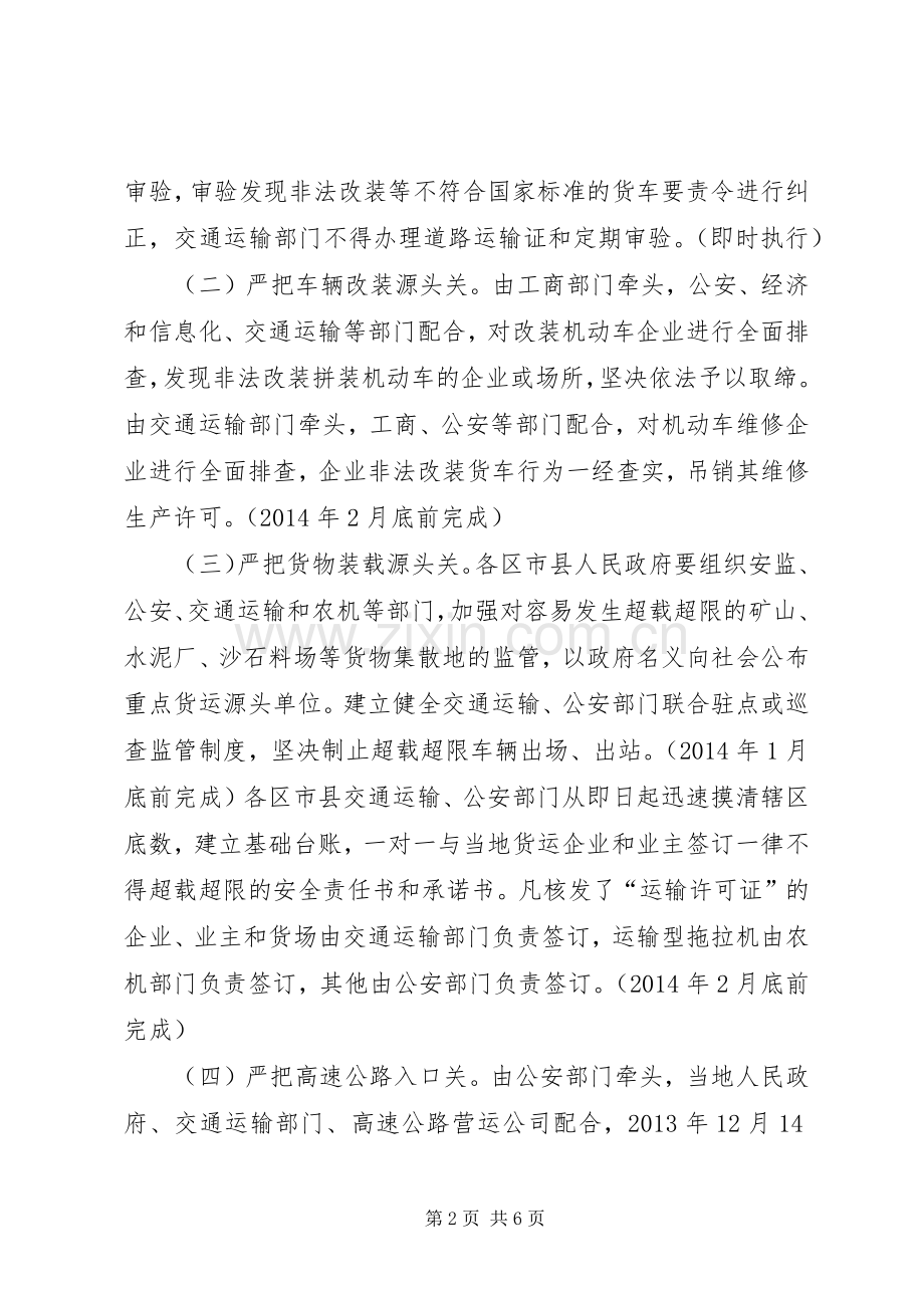 市治理车辆超载超限方案.docx_第2页