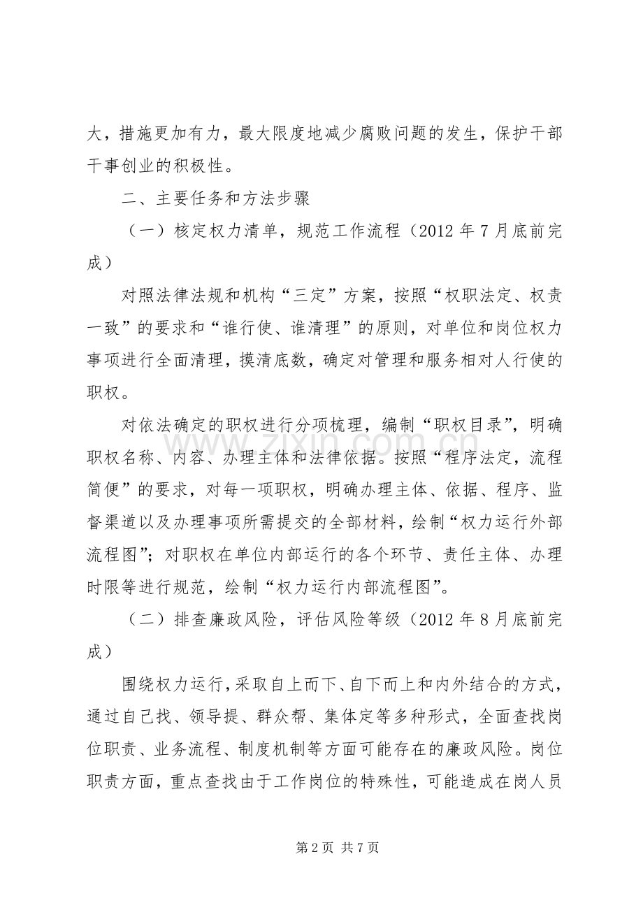 卫生局廉政管理工作实施方案.docx_第2页